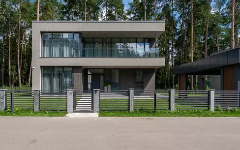 2-этажный коттедж 380 м² с отделкой