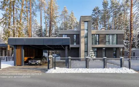 2-этажный коттедж 400 м² с отделкой