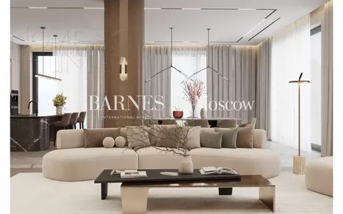 2-этажный коттедж 1 350 м² с отделкой