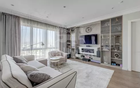 5-КОМН. КВАРТИРА С ОТДЕЛКОЙ 132 М² НА 39 ЭТАЖЕ