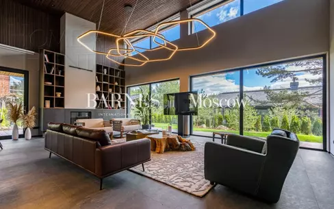 1-этажный коттедж 444 м² с отделкой