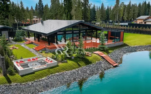 1-этажный коттедж 373 м² с отделкой