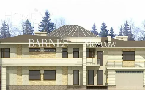 2-этажный коттедж 1 700 м² без отделки