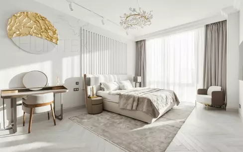 4-КОМН. КВАРТИРА С ОТДЕЛКОЙ 140 М² НА 10 ЭТАЖЕ