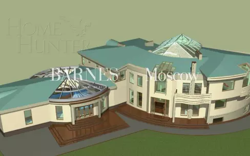 2-этажный коттедж 1 700 м² без отделки