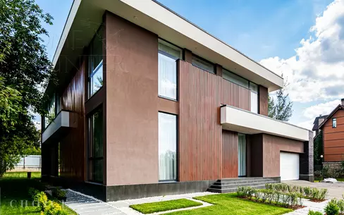 2-этажный коттедж 542 м² с отделкой