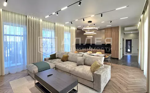 1-этажный коттедж 200 м² с отделкой