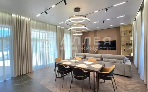 1-этажный коттедж 200 м² с отделкой