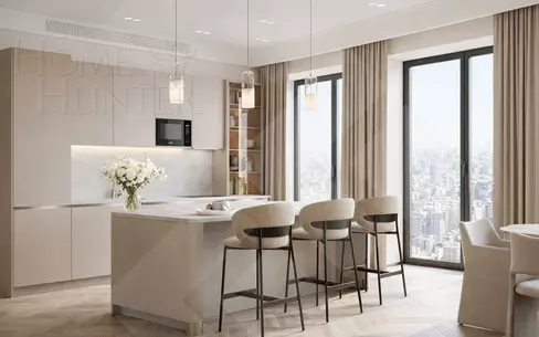 4-КОМН. КВАРТИРА С ОТДЕЛКОЙ 173.5 М² НА 12 ЭТАЖЕ