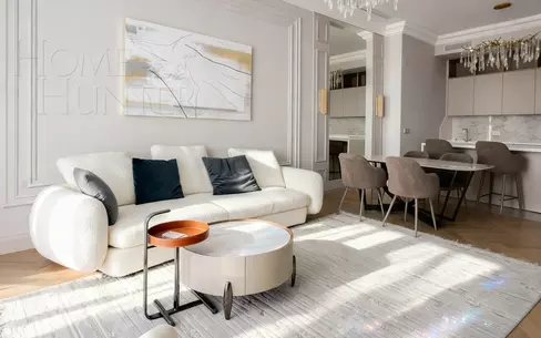 4-КОМН. КВАРТИРА С ОТДЕЛКОЙ 140 М² НА 10 ЭТАЖЕ