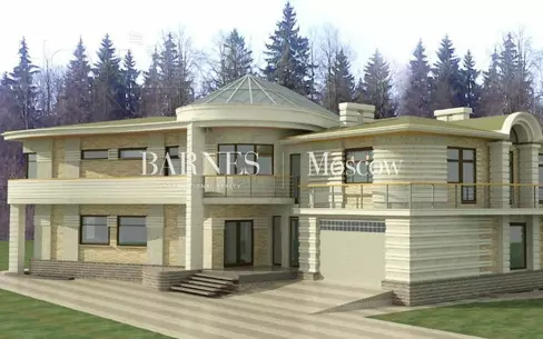 2-этажный коттедж 1 700 м² без отделки