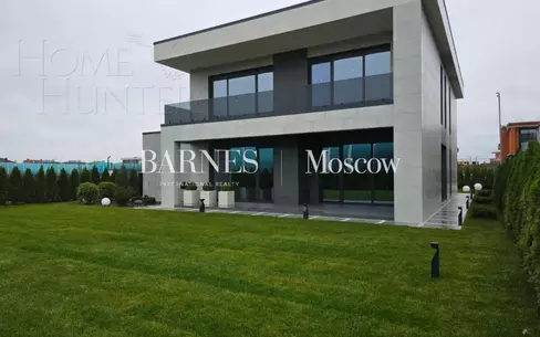 2-этажный коттедж 450 м² без отделки