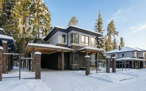 2-этажный коттедж 270 м² без отделки