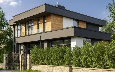 2-этажный коттедж 523 м² с отделкой