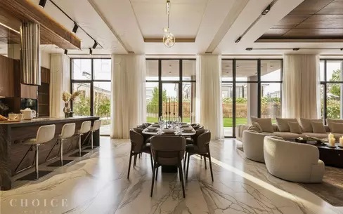 2-этажный коттедж 523 м² с отделкой