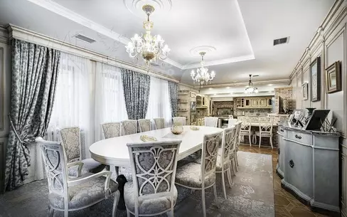 3-этажный коттедж 1 200 м² с отделкой