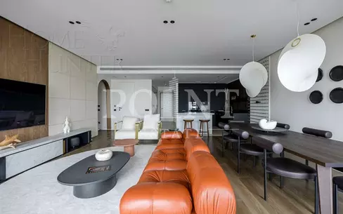 3-КОМН. АПАРТАМЕНТЫ С ОТДЕЛКОЙ 128.2 М² НА 18 ЭТАЖЕ