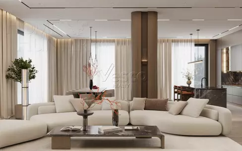 2-этажный коттедж 1 350 м² с отделкой