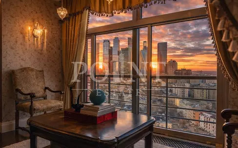 4-КОМН. КВАРТИРА С ОТДЕЛКОЙ 244 М² НА 15 ЭТАЖЕ