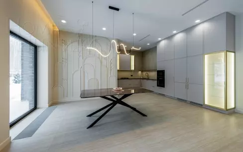 2-этажный коттедж 350 м² с отделкой