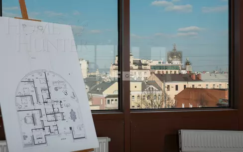 5-КОМН. ПЕНТХАУС БЕЗ ОТДЕЛКИ 350.3 М² НА 7 ЭТАЖЕ