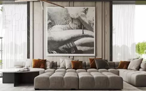 2-этажный коттедж 1 420 м² без отделки