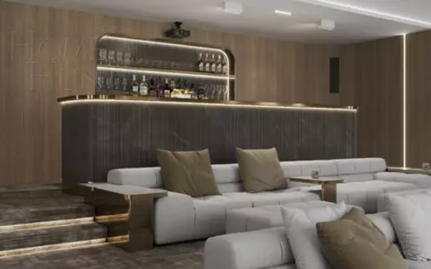 2-этажный коттедж 1 420 м² без отделки