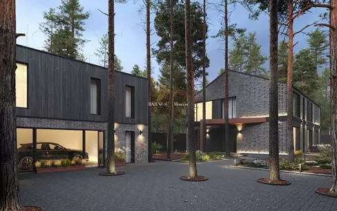 2-этажный коттедж 687 м² с отделкой