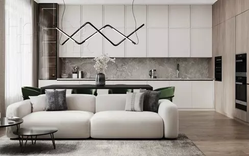 2-КОМН. КВАРТИРА С ОТДЕЛКОЙ 73 М² НА 8 ЭТАЖЕ