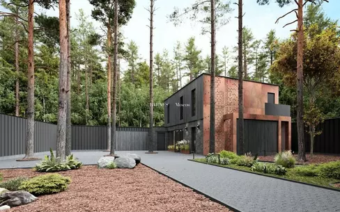 2-этажный коттедж 687 м² с отделкой