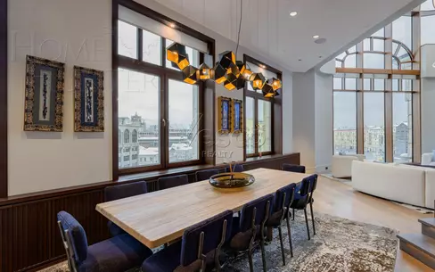 2-УРОВНЕВЫЙ ПЕНТХАУС С ОТДЕЛКОЙ 377 М² НА 4 ЭТАЖЕ