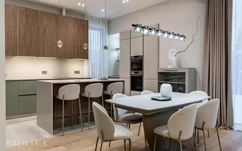 2-этажный коттедж 370 м² с отделкой