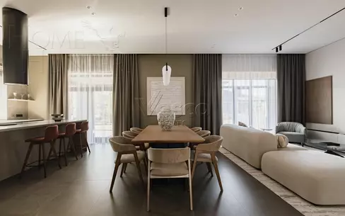 2-этажный коттедж 324 м² с отделкой