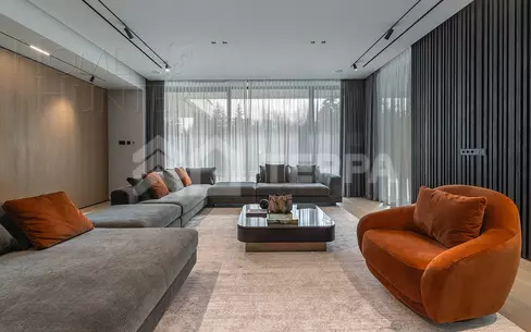 2-этажный коттедж 743 м² без отделки