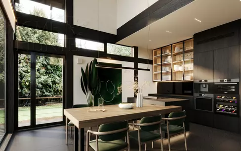 2-этажный коттедж 300 м² с отделкой