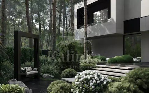 2-этажный коттедж 603 м² с отделкой