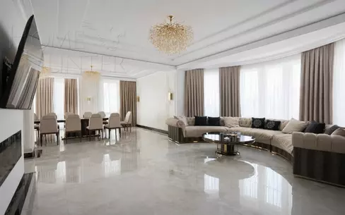 2-этажный коттедж 500 м² без отделки