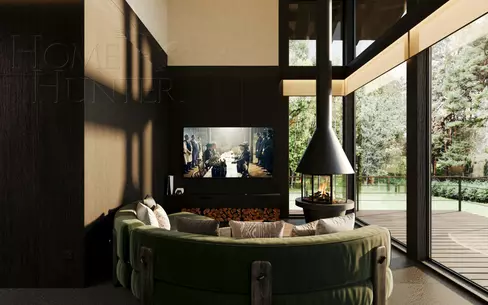 2-этажный коттедж 300 м² с отделкой