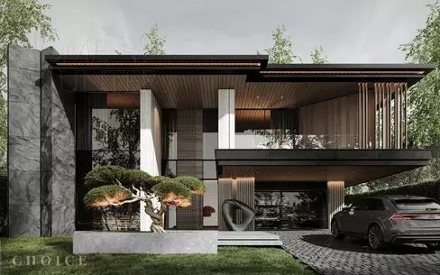 2-этажный коттедж 511 м² с отделкой