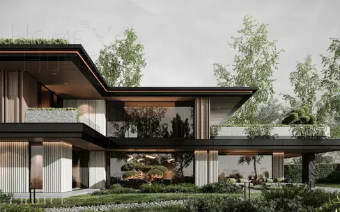 2-этажный коттедж 511 м² с отделкой