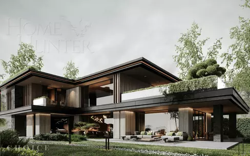 2-этажный коттедж 511 м² с отделкой