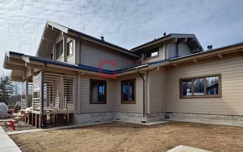 2-этажный коттедж 500 м² с отделкой