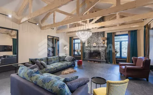 2-этажный коттедж 600 м² с отделкой