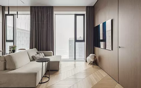 2-КОМН. КВАРТИРА С ОТДЕЛКОЙ 56 М² НА 32 ЭТАЖЕ