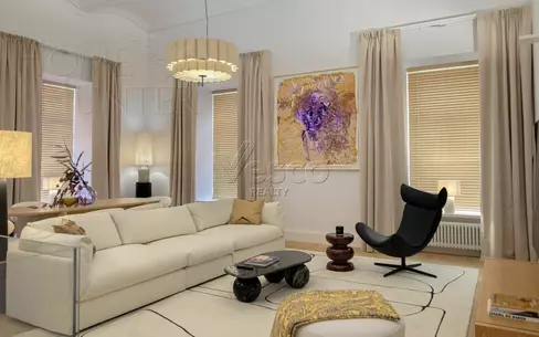 3-КОМН. АПАРТАМЕНТЫ С ОТДЕЛКОЙ 231 М² НА 1 ЭТАЖЕ