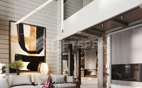 2-этажный коттедж 607 м² с отделкой