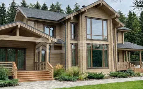 2-этажный коттедж 607 м² с отделкой