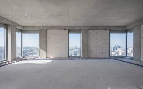 4-КОМН. КВАРТИРА БЕЗ ОТДЕЛКИ 123.6 М² НА 40 ЭТАЖЕ