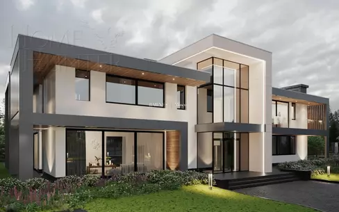 2-этажный коттедж 4 273.5 м² без отделки