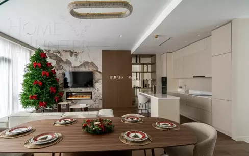 4-этажный таунхаус 240 м² с отделкой